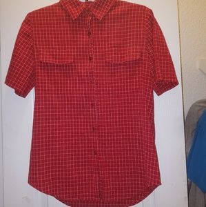 Grid button down shirt B2G1 FREE
